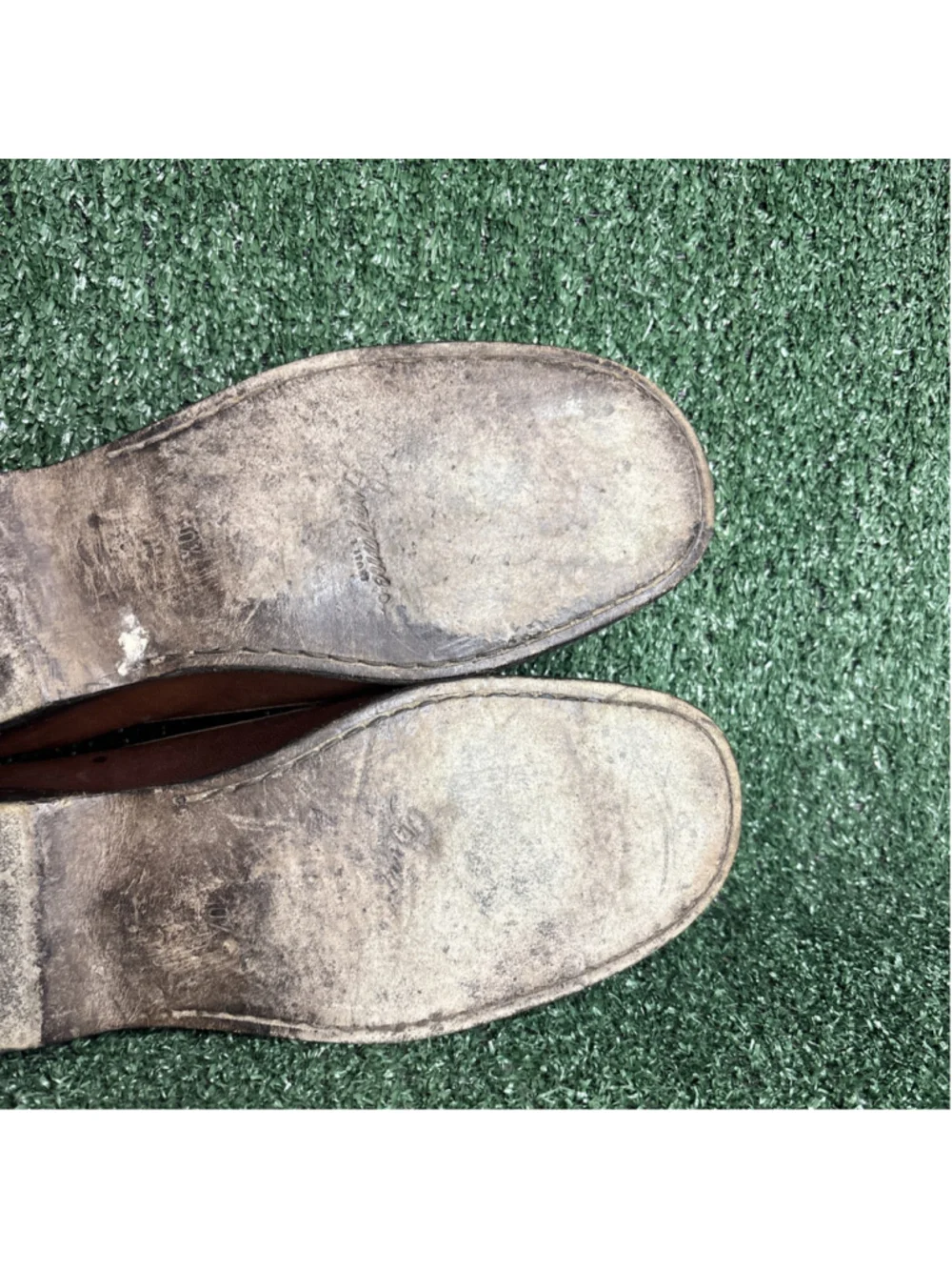 STUNNING Bragano Cole Haan Tassel Loafers Mens 10.5‎ M Brown Leather Vintage